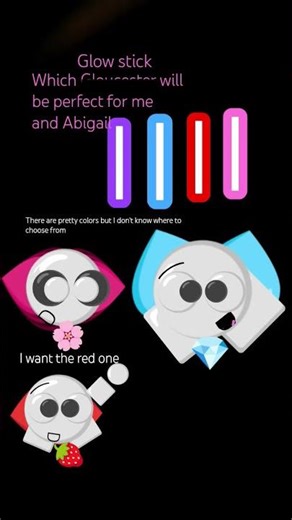 choose a glow stick for them