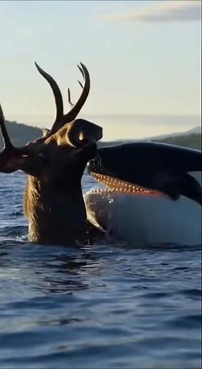 Orca's vs a Bull Moose