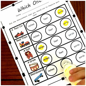 5 Measurement Tools Worksheet | 20 + Free Pages