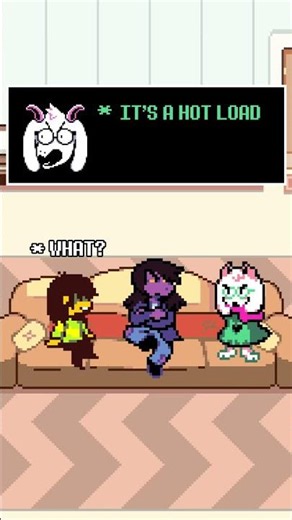 Deltarune: Hot LOAD or Hot ROUND? #deltarune