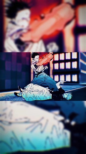 Gojo and Sukuna is fight with power of edit and full fight | #gojosatoru #sukuna #edit #aura