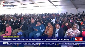 [ON AIR] Minister of Sports, Arts and Culture Gayton McKenzie says, together with the Minister of Basic Education, they will bring back school sports. McKenzie is speaking at the Presidential Imbizo at the Tsakane Stadium, in Ekurhuleni today. #eNCA #DStv403 #QuestionThinkAct | eNCAnews