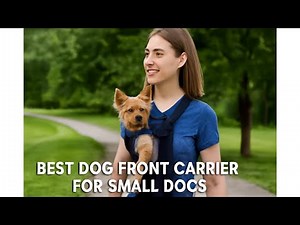 🐕 Best Dog Front Carrier for Small Dogs | Tomkas Small Dog Sling Carrier - Adjustable Strap 🐾