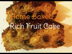 Quick & Easy Rich Fruit Cake Recipe | Perfect for Beginners