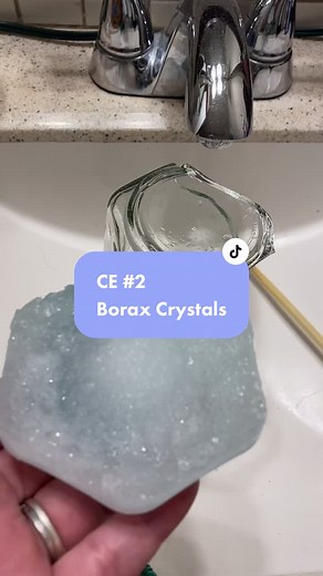 Borax Crystal Experiment: Growing Crystals with Artistic Flair