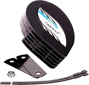 Loud Snail Horn 12V, BANHAO Motorcycle Horn with Relay Universal Electric Double Horns kit for Trucks Car Train Pickup Off-Road Vehicles