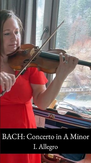 Bach Violin Concerto No. 1 in A Minor BWV 1041 – 1st Movement Allegro 🎻