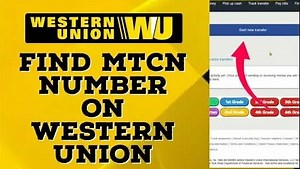 How to Find MTCN Number on Western Union 2024?