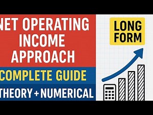 Net Operating Income (NOI) Approach | Meaning, Graph & Solved Numerical | Capital Structure |