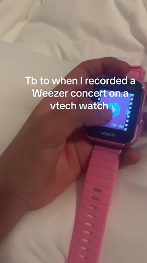 Weezer Concert on a Vtech Watch: A Hilarious Memory