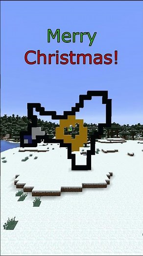 Building Christmas Island for Christmas #christmas #minecraft