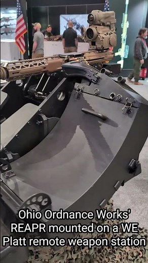 Ohio Ordnance Works REAPR on a Remote Weapons Station #SHOTShow2025