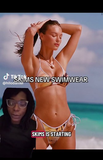 Skims starting their summer early hope the summer body is ready 😭 #skims #skimsswimwear #kimkardashian #fashionnews #fashiontiktok