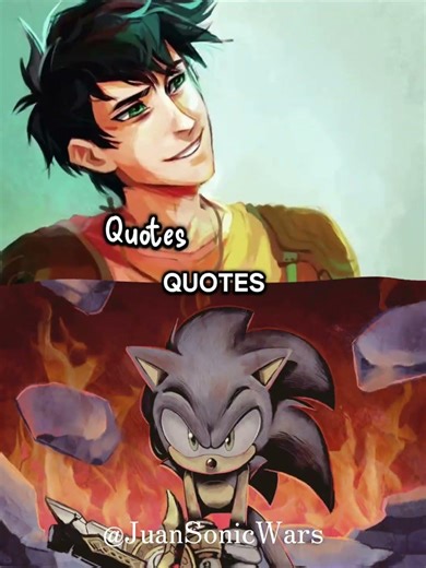 Sonic Vs Percy Jackson in terms of writing #sonic #sonicthehedgehog #percyjacksonedits #percyjackson