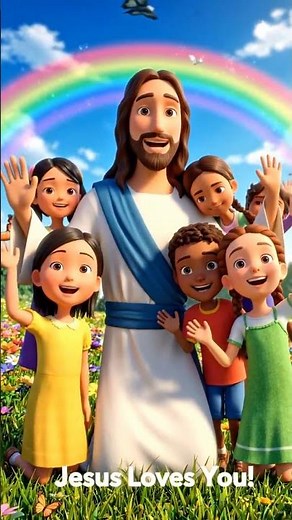 Jesus Loves Everyone ❤️ | Animated Bible Story for Kids | Christian Cartoon | #usa #kids #trending