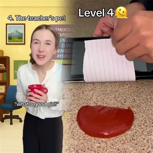 The different types of people in middle school #pov #relatable #skit #comedy