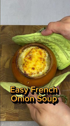 Easy French Onion Soup! 🧅