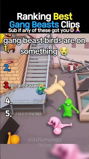 Ranking Best Gang Beasts Clips🤯
