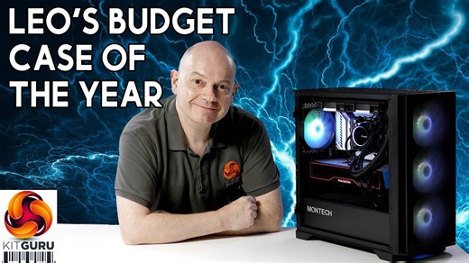 Montech Air 100 ARGB sub $50 case - Leo loves it!