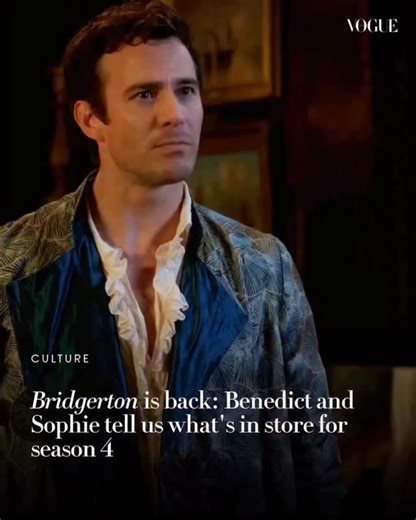 Eleanor on Instagram: "A language lesson? 🤩 Adorable new clip from season 4 just shared by @vogueindia! #bridgerton #bridgertonseason4 #benophie #benedictbridgerton #sophiebaek"