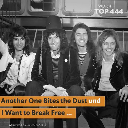 22K views · 1K reactions | Wählen Sie Ihren Lieblingssong von Queen in die WDR 4 TOP 444 – die größte Lieblingshitparade für NRW. | WDR 4 | Facebook