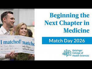 Match Day 2026 with Geisinger School of Medicine