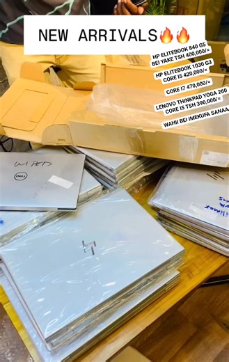 2.9K views · 12 reactions | HP ELITEBOOK 840 G5 BEI YAKE TSH 400,000/= HP ELITEBOOK 1030 G3 CORE I5 420,000/= CORE I7 470,000/= LENOVO THINKPAD YOGA 260 CORE I5 TSH 390,000/= WAHII BEI IMEKUFA SANAA | All muzamill bidhaaa | Facebook