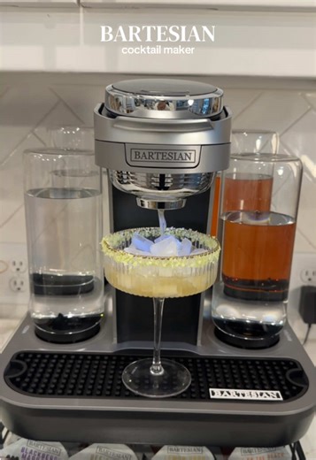 The Bartesian Professional Cocktail Maker creates premium cocktails in seconds no measuring, no mess, no bartender skills needed. Just insert a capsule, choose your strength, and enjoy a perfectly mixed drink every time. Perfect for: ✔️ Hosting at home ✔️ Date nights ✔️ Game nights ✔️ Gifting If you love cocktails but hate the hassle, this machine changes everything. @Bartesian #bartesian #cocktailmaker #tiktokshoptech #giftideas #hosting