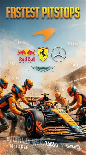 ⚡️ FASTEST Pit Stops in F1 History!