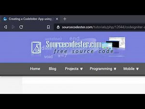 Creating a CodeIgniter App using jQuery Ajax Tutorial Demo
