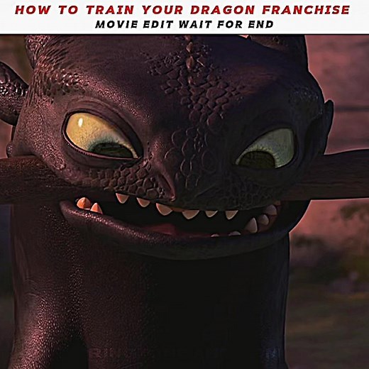 "The Smartest Toothless"] 🐲 🤫 How to Train Your Dragon Movie Edit #shortvideo #edit