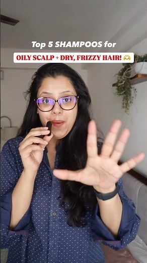 Top 5 shampoos for oily scalp + dry hair! #shampoo #shampooreview