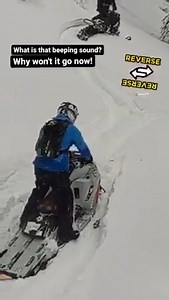 204K views · 634 reactions | Too funny!  What is that beeping sound?  #MysteryNoise | Snowmobile | Facebook