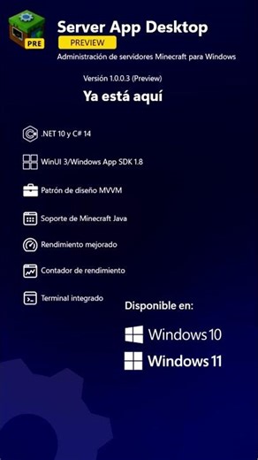 Server App Desktop 1.0.0.3 (Preview) - La evolución ha llegado