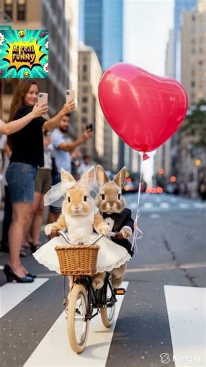 Cutest Bunny Wedding Parade Ever!