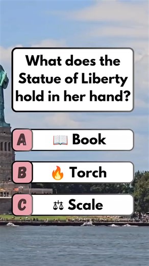 🗽 Freedom Lady: Statue Liberty hand! #quiz #fun #brainteaser #puzzle | Think Fast