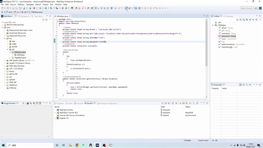 JSP网站案例部署