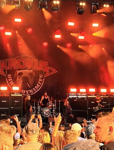 Long Stick Goes Boom - Krokus live beim Marktplatz Openair 2025 #rock #metal #acdc