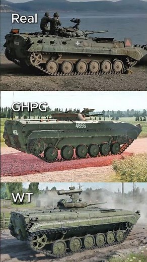 Real BMP-1 Gun Sound Effects #warthunder #gunnerheatpc #animation