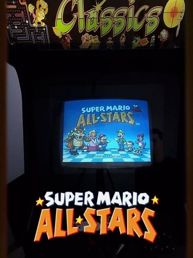 Super Mario All Stars - Presentation & Intro SNES