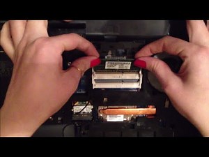 How to Install, Uninstall or Upgrade RAM Memory on Laptops