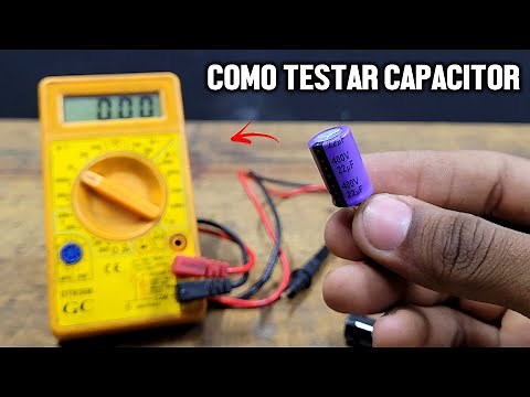 Como Testar Capacitor com Multímetro Digital Passo a Passo