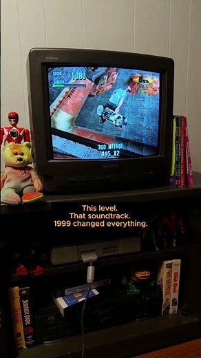 This Level. That Soundtrack. 1999 Changed Everything. | Tony Hawk's Pro Skater on a Real CRT