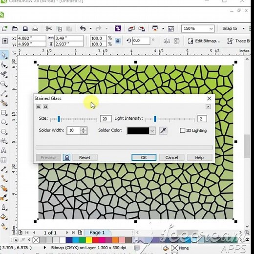 coralDRAW Use Stained Tool For More Tips || Part-8 || #coral #desgin #logo#pattren #designer