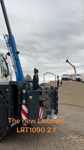 Exploring the Liebherr LRT1090 2.1 Crane at Bauma 2022