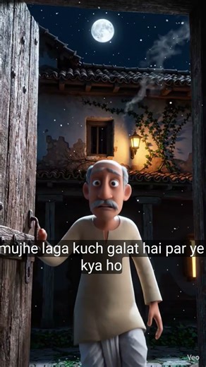 “Dada Ji Ki Darawni Raat 😨 #scaryvideo #hindistory #cartoon #shortvideo”