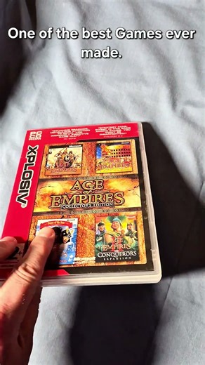 Age of Empires PC CD ROM. #nostalgia #retrogaming.