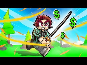 Buying The Most OVERPOWERED SWORD In Roblox Demon Slayer!