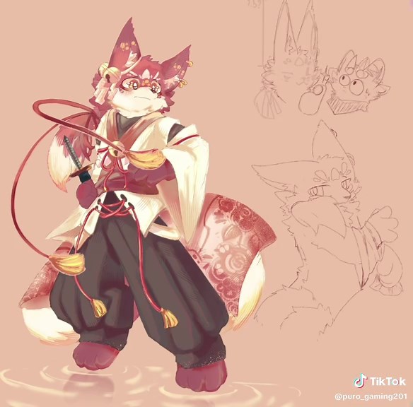 Furry Art Drawing Timelapse: Watch the Transformation