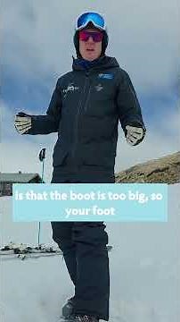 🎿 Why Do My Feet Hurt in Ski Boots? | Common Ski Boot Problems & Fixes #beginnerskitips #skiing #ski